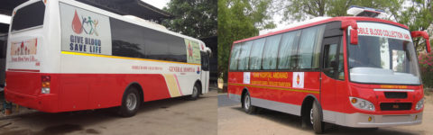 BLOOD COLLECTION  VAN